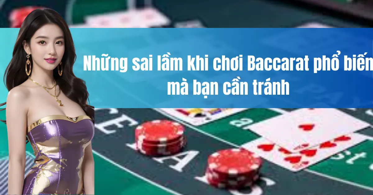 Những sai lầm khi chơi Baccarat